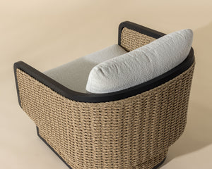OLBIA LOUNGE CHAIR - LOUIS CREAM