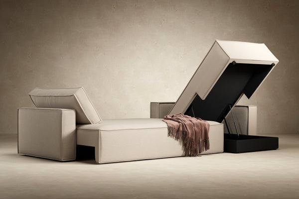 NEWILLA SOFA BED W/STANDARD ARM RESTS, 57"X79"