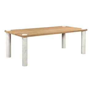 Century Dining Table with Marble Legs
