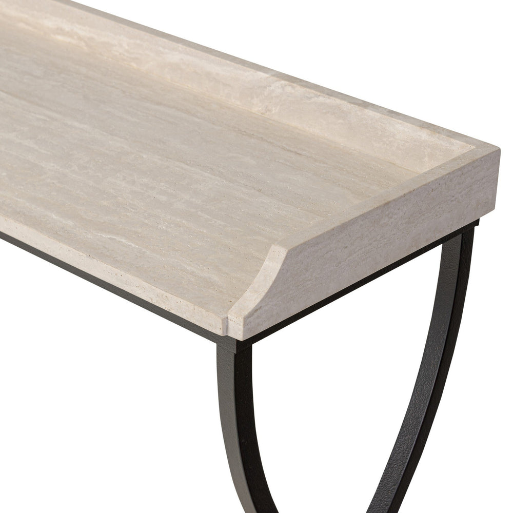 Six Beers Table - Travertine