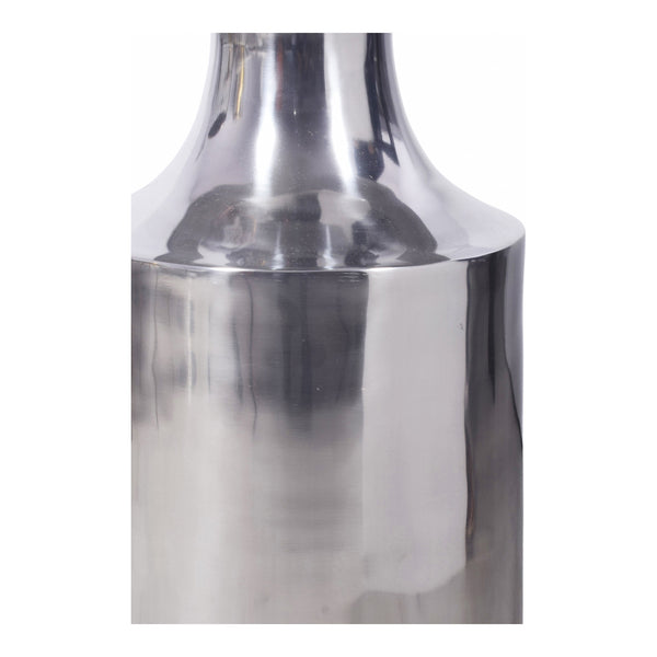 Rassa Accent Table in Polished Silver