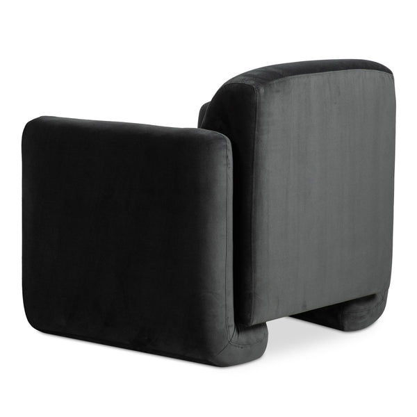 Moe's Fallon Accent Chair in Shadow Grey