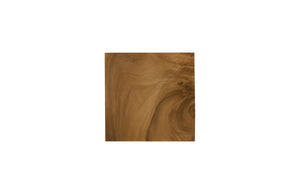 Origins Pedestal, Mitered Chamcha Wood, Natural, MD