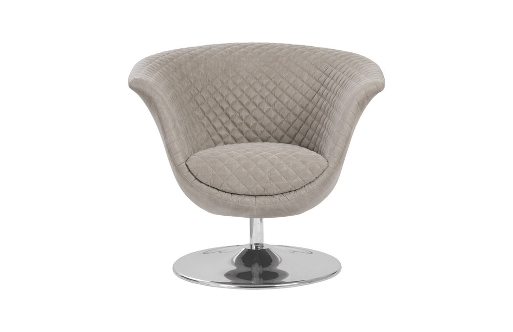 Autumn Swivel Chair, Vintage Gray Taupe