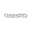 WHITE MARBLE CHAIN LINK OBJECT