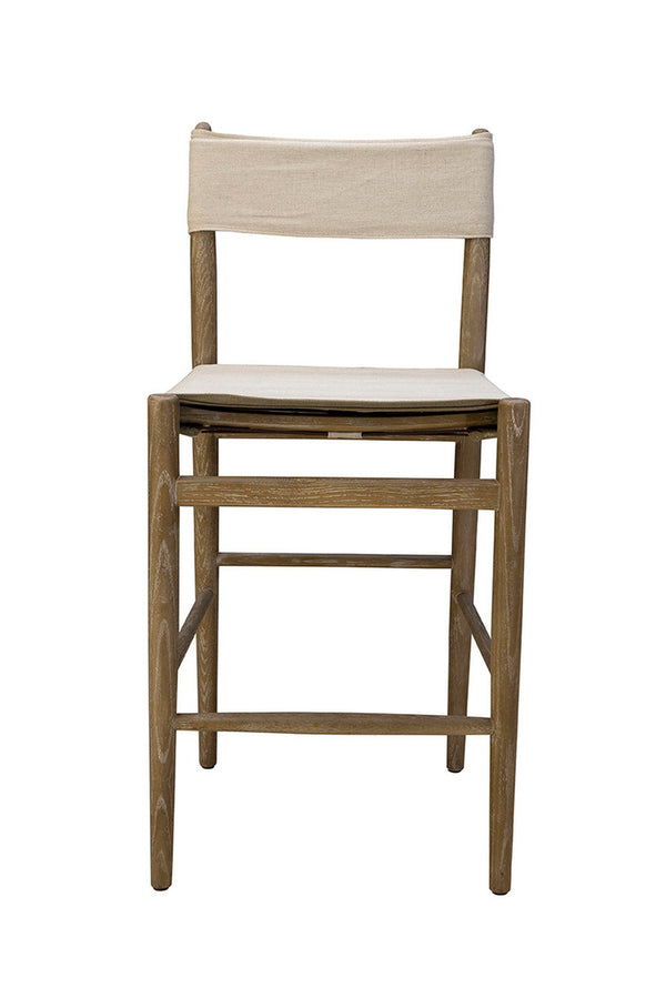 Linen Prescott Counter Stool