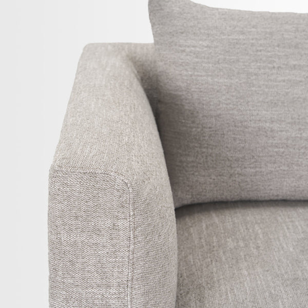 Halston 2 Piece Light Grey Sofa Set