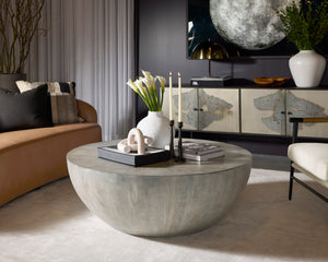 KINSLEY COFFEE TABLE - SMALL - GREY