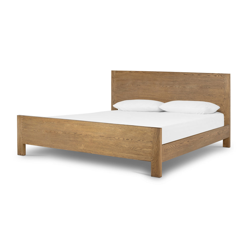 Meadow Bed In Tawny Oak - Queen