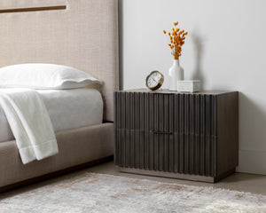 CARLIN NIGHTSTAND - TAUPE