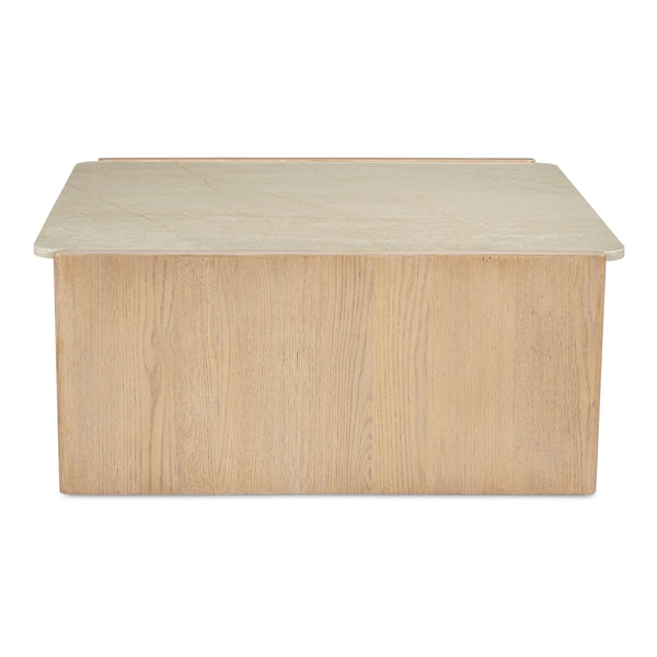 Moe's Lane Coffee Table with Botticino Marble Top