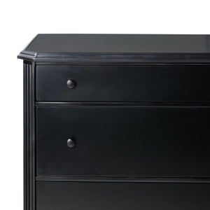 Lendon 6 Drawer Dresser in Black