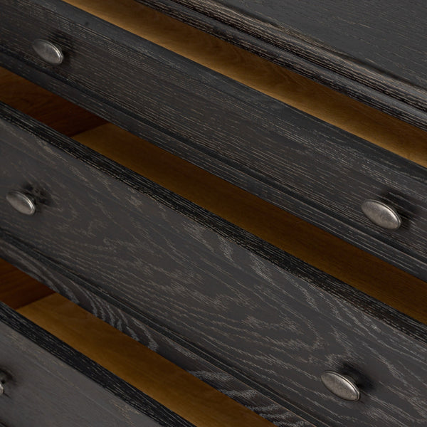 Toulouse Chest - Distressed Black