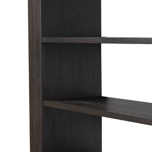 Fisher Bookcase - Smoked Black Veneer