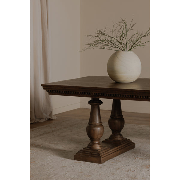 Moe's Everson Dining Table Brown Mango Wood