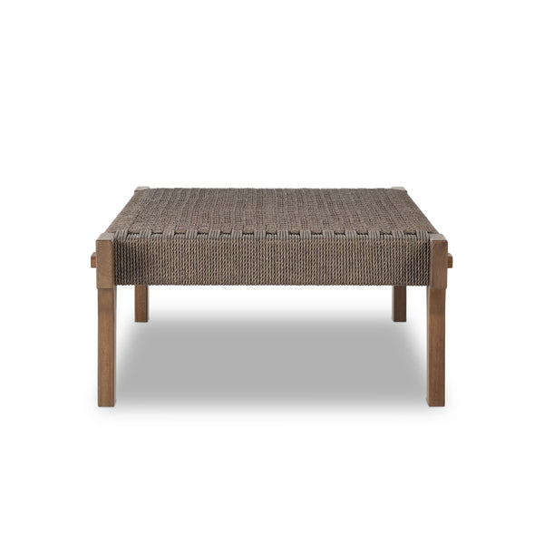 Moxie Outdoor Coffee Table - Stained Toasted Brown-FSC