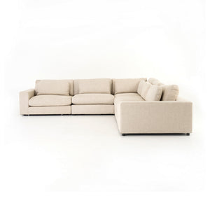Bloor 5 Piece Sectional in Essence Natural