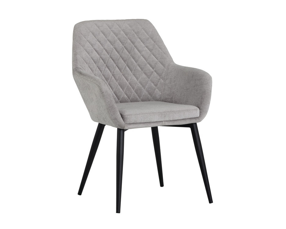 Jayna Dining Chair - Black - Polo Club Stone