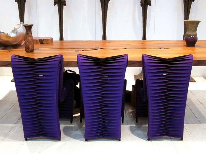 Seat Belt Dining Chair,Purple