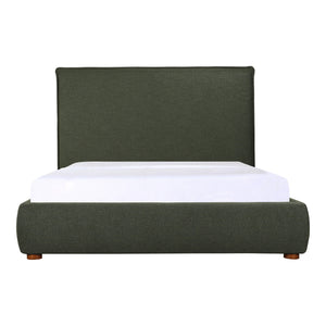 Moe's Luzon King Bed in Deep Forest