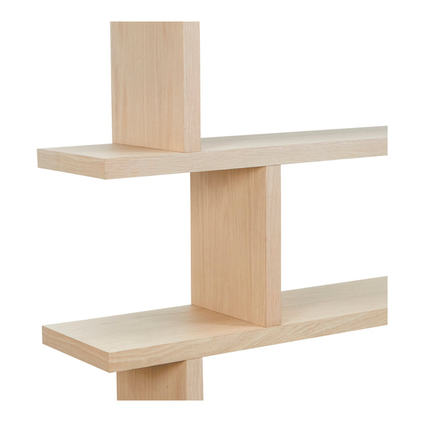 Miri Large Oak Shelf - Mid-Century Modern Style
