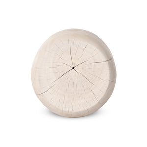 Pagoda End Table In Ivory