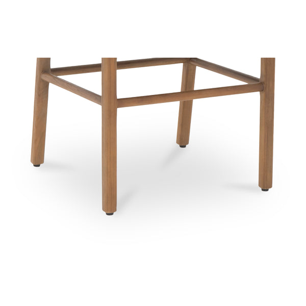 Mira Outdoor Dining Chair with Teak Frame
