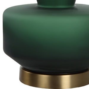 Trentino Dark Emerald Green Table Lamp