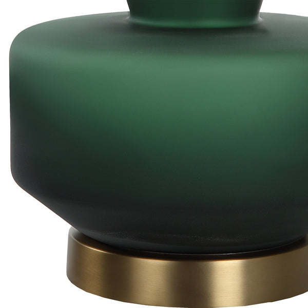 Trentino Dark Emerald Green Table Lamp