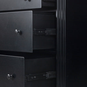 Lendon 6 Drawer Dresser in Black