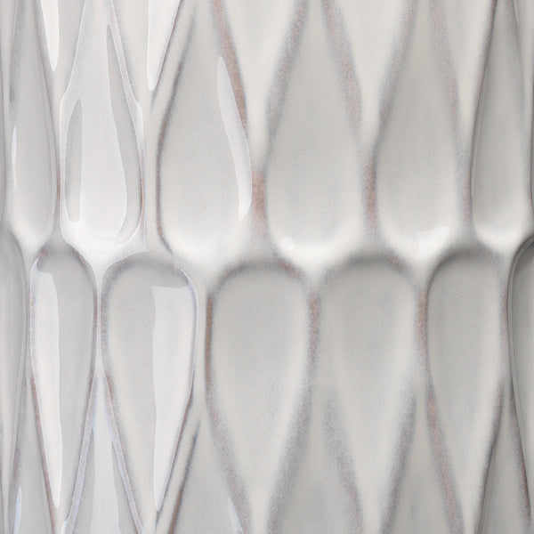 Dalia Ceramic Table Lamp, White