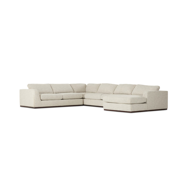 Colt 4Pc Raf Sectional In Merino Cotton