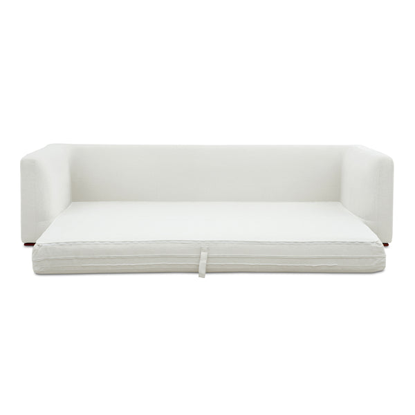 Moe's Rue Sleeper Sofa Off White with Feather Fill