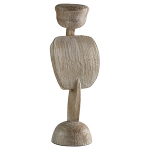 Chakra Sculpture | Weathered Grey - Medium