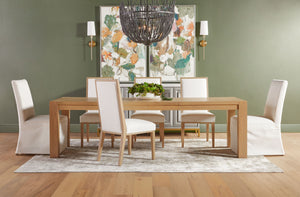 Levi Slipcover Dining Chair, Set of 2