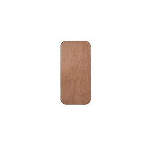Kai Floor Mirror in Walnut Finish