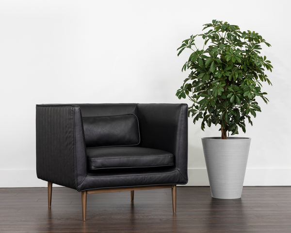 BATAVIA ARMCHAIR - VINTAGE BLACK