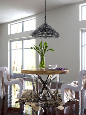 Seat Belt Dining Chair,White