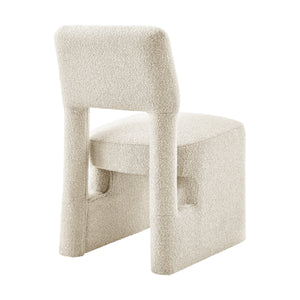 Willa Boucle Dining Side Chair, Milford Beige 