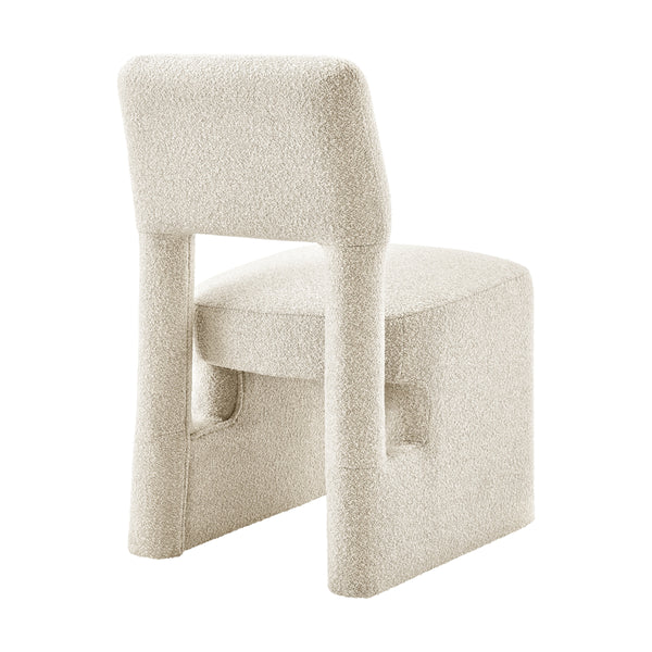 Willa Boucle Dining Side Chair, Milford Beige 