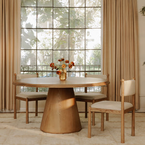 Villetta Dining Chair Set - Striped Upholstery