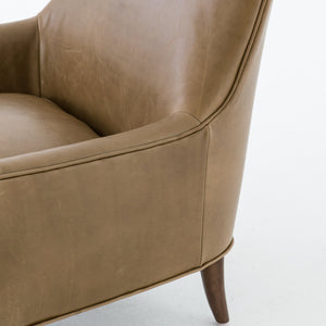 Danya Chair In Warm Taupe Dakota