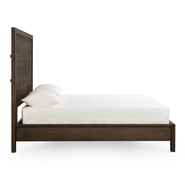 Santa Clara Solid Wood Bed - King in Toasted Brown