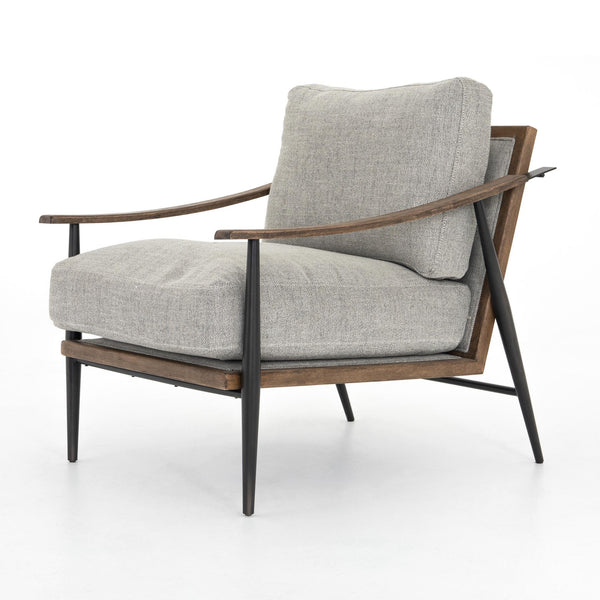 Kennedy Chair In Gabardine Grey