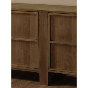 Moe's Henley Sideboard in Solid Oak, Brown