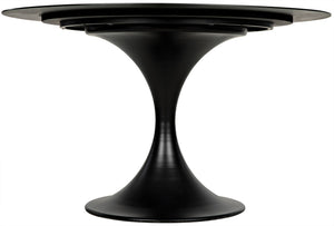 Herno Table, 48", Black Steel
