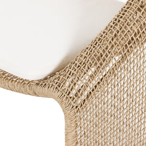 Selma Outdoor Chair In Faux Hyacinth