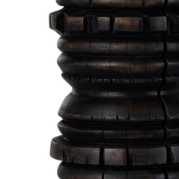 Judah End Table In Rubbed Black