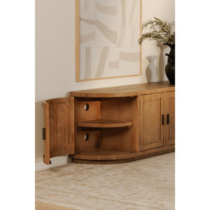 Moe's Nicola Media Cabinet in Brown Wood