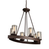 Menlo Park AC10005 Chandelier in Oil Rubbed Bronze